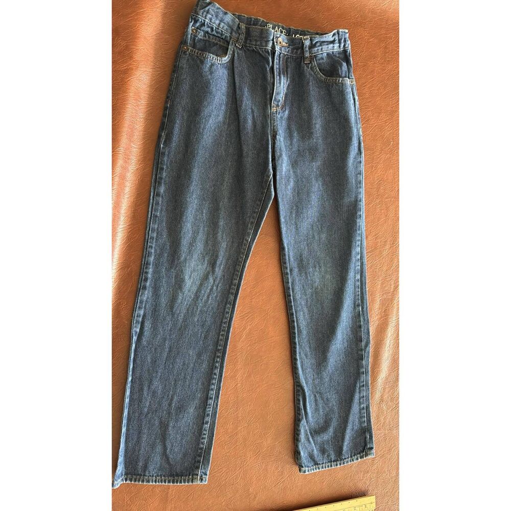 Kids Children  Place Loose Size 14 adjustable waist Blue Jeans